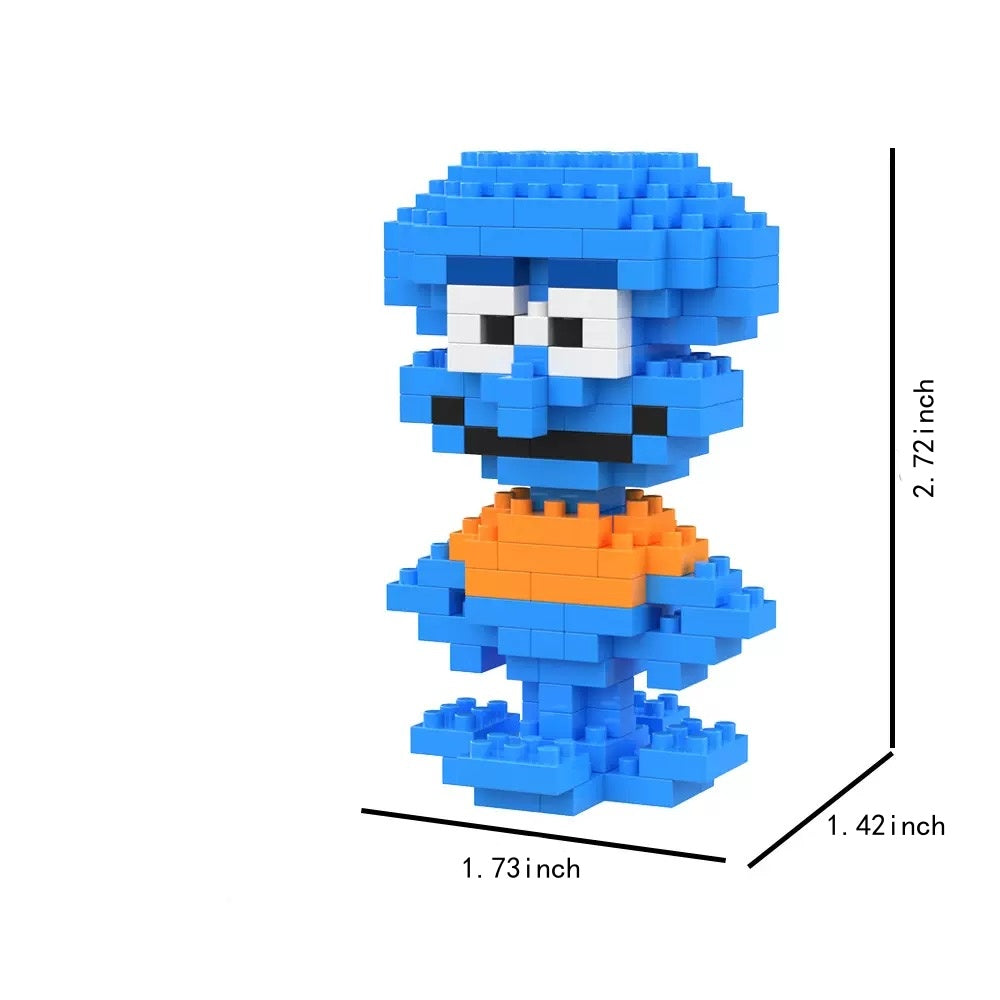 Cartoon Square Brick Toy