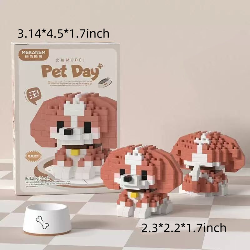 Pet Building Blocks Toy
