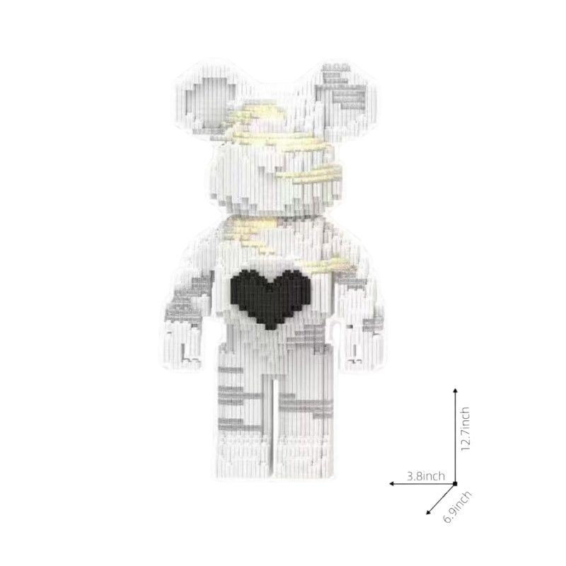 Violent Bear Building Blocks Toy