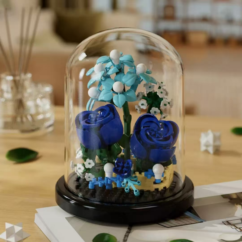 Floral Building Blocks Decoration Set