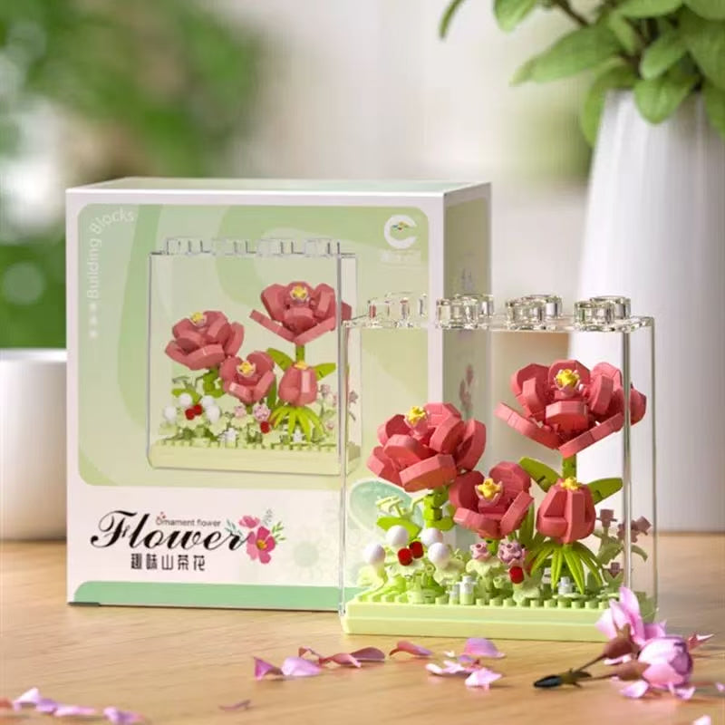 Preserved Flower Building Blocks Toy