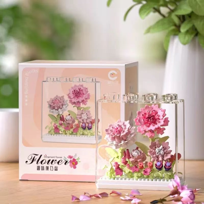Preserved Flower Building Blocks Toy