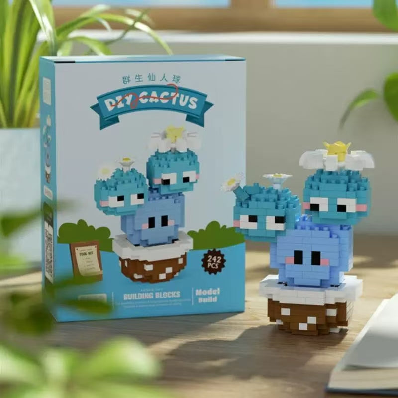 Cactus Building Blocks Toy