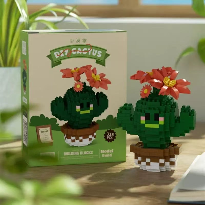 Cactus Building Blocks Toy