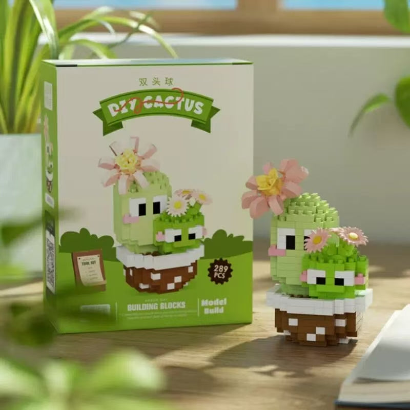 Cactus Building Blocks Toy
