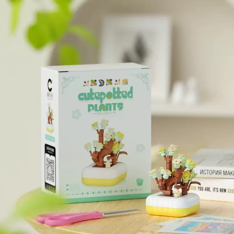 Succulent Plant Building Blocks Toy