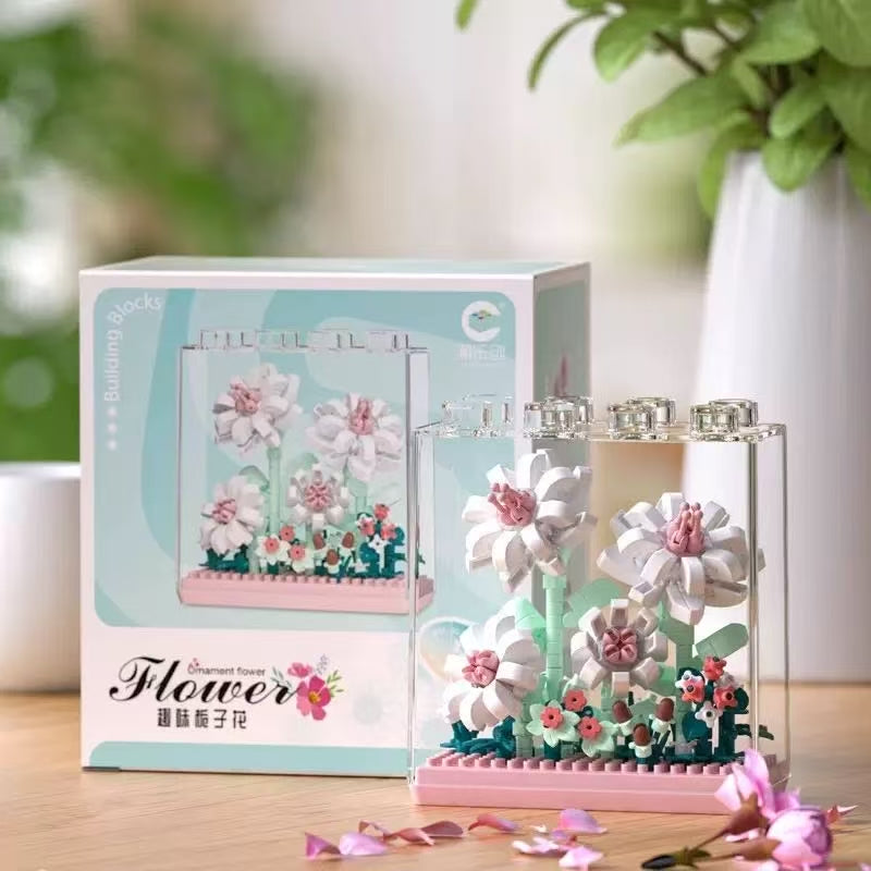 Preserved Flower Building Blocks Toy