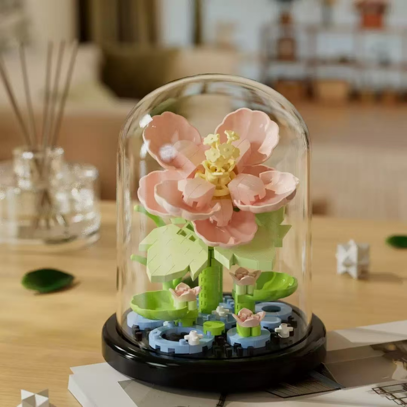 Floral Building Blocks Decoration Set
