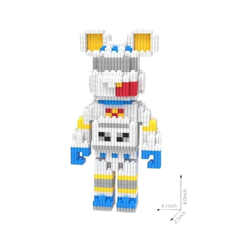 Violent Bear Building Blocks Toy