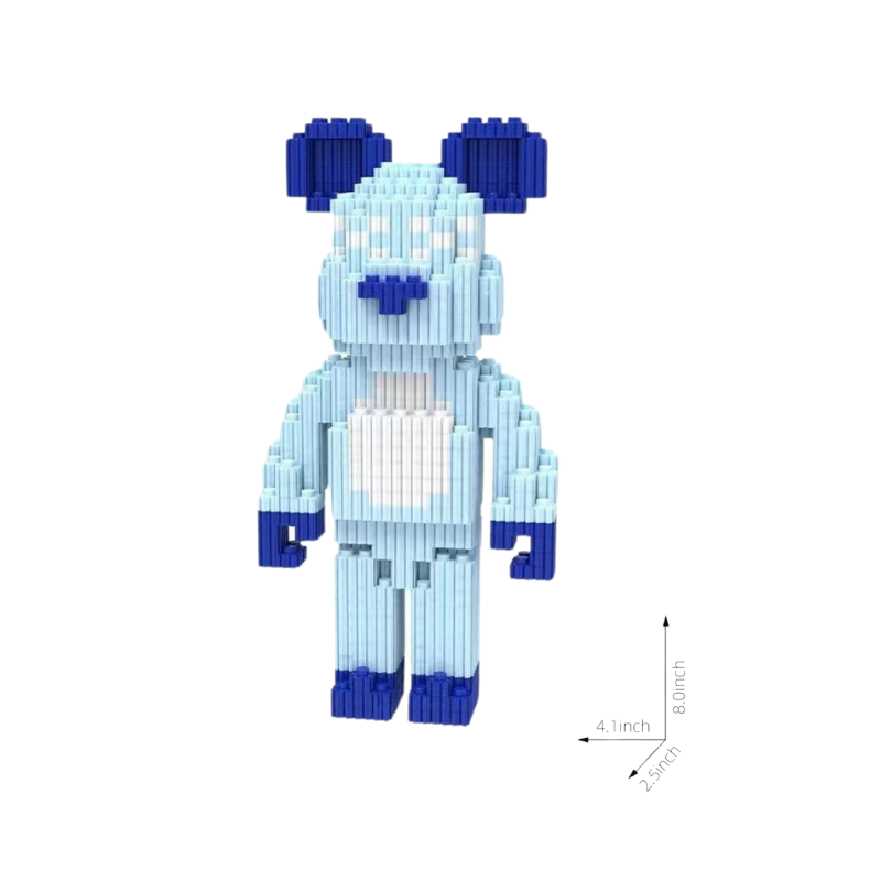 Violent Bear Building Blocks Toy