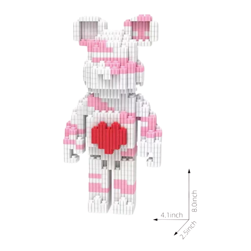 Violent Bear Building Blocks Toy