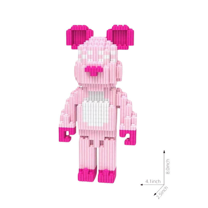 Violent Bear Building Blocks Toy