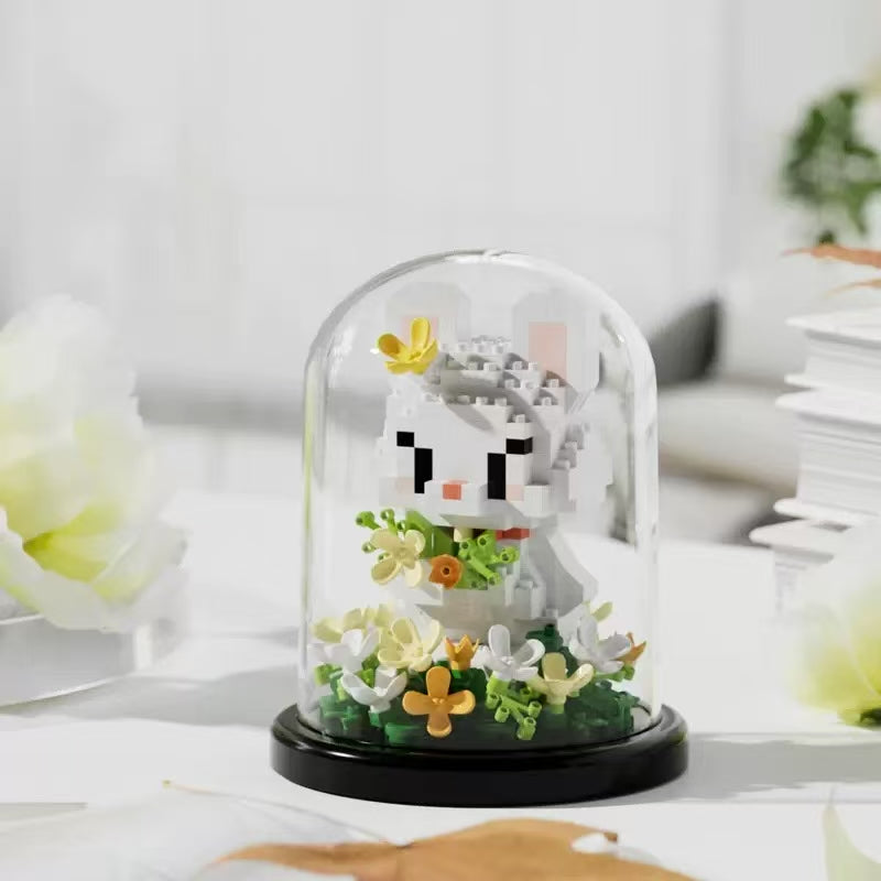 Doll Flower Building Blocks Toy