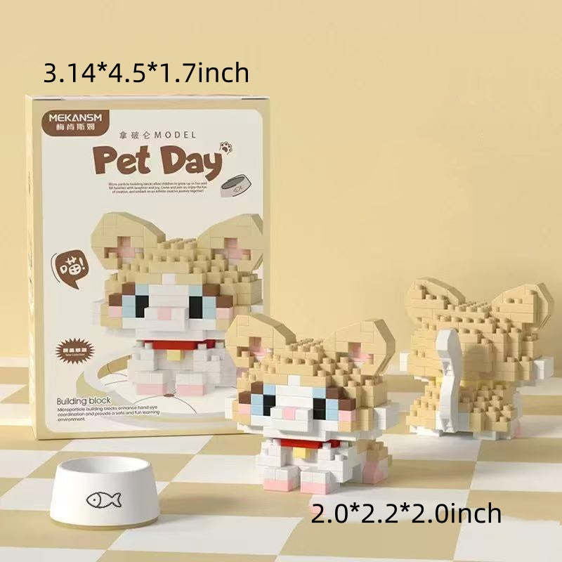 Pet Building Blocks Toy