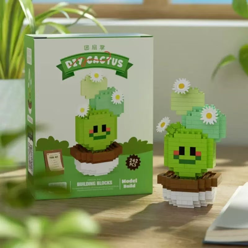 Cactus Building Blocks Toy