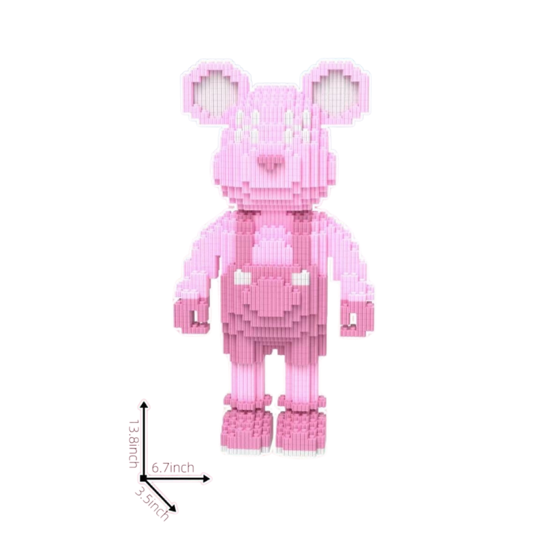 Violent Bear Building Blocks Toy