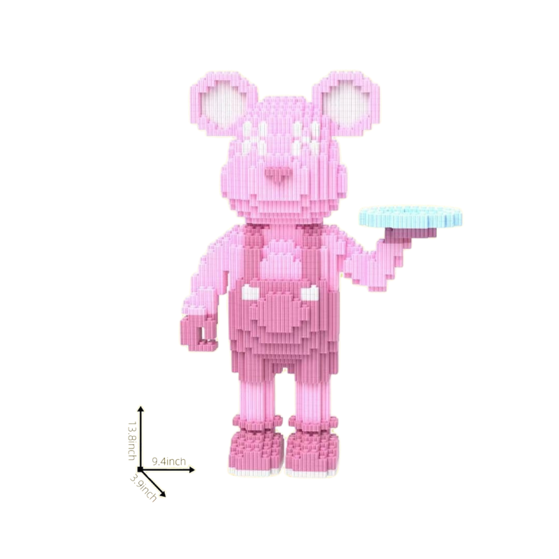 Violent Bear Building Blocks Toy