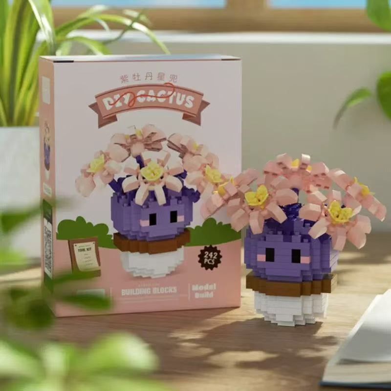 Cactus Building Blocks Toy