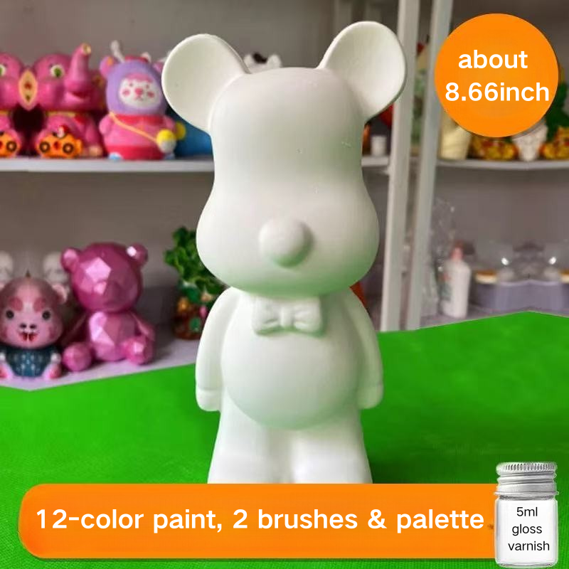 Rage Bear Plaster Doll