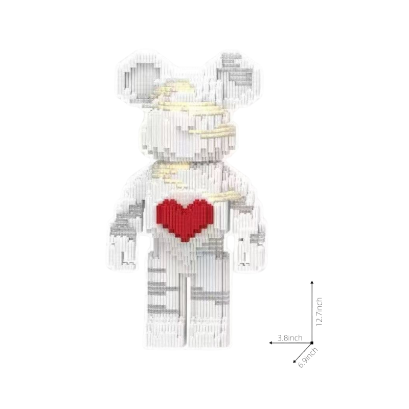 Violent Bear Building Blocks Toy