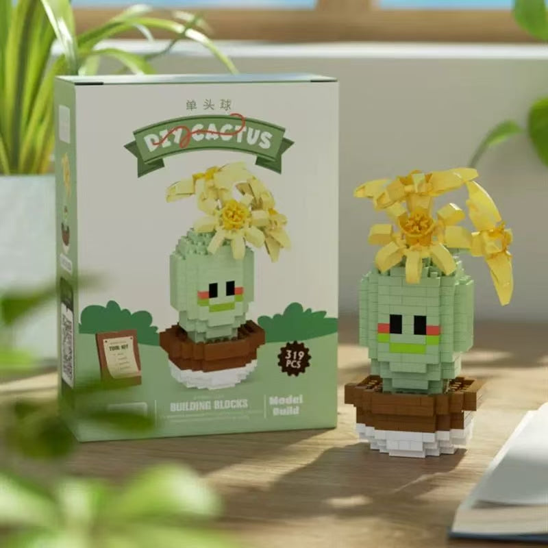Cactus Building Blocks Toy