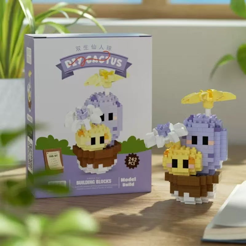 Cactus Building Blocks Toy