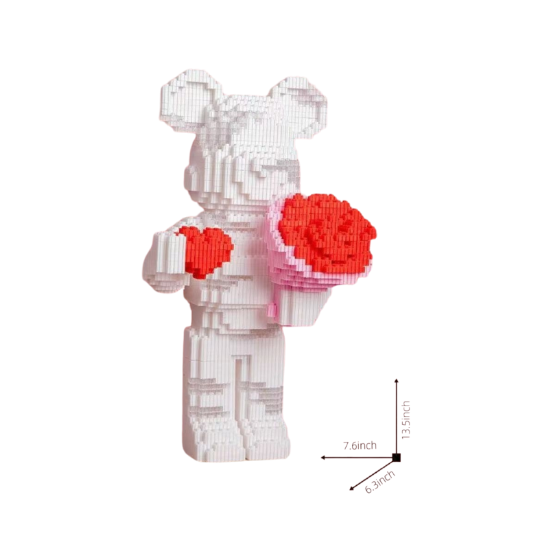 Violent Bear Building Blocks Toy