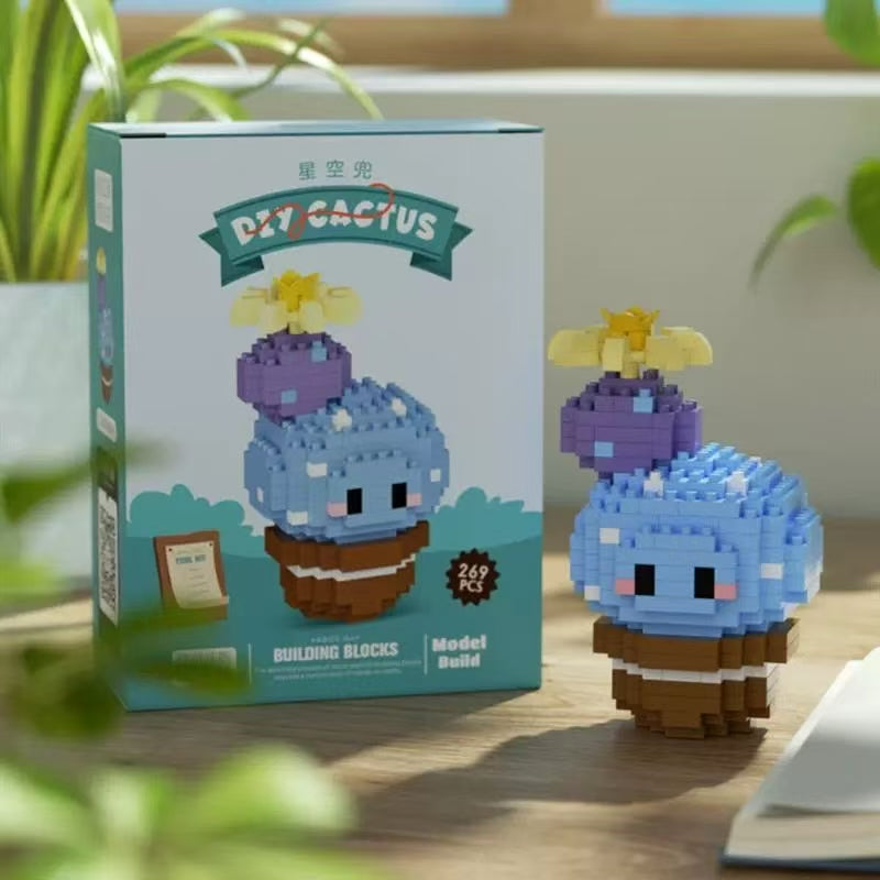 Cactus Building Blocks Toy