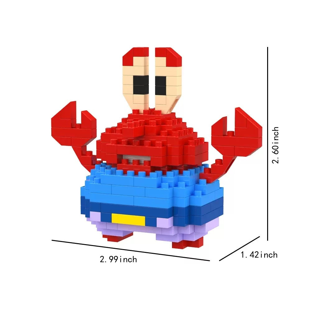 Cartoon Square Brick Toy