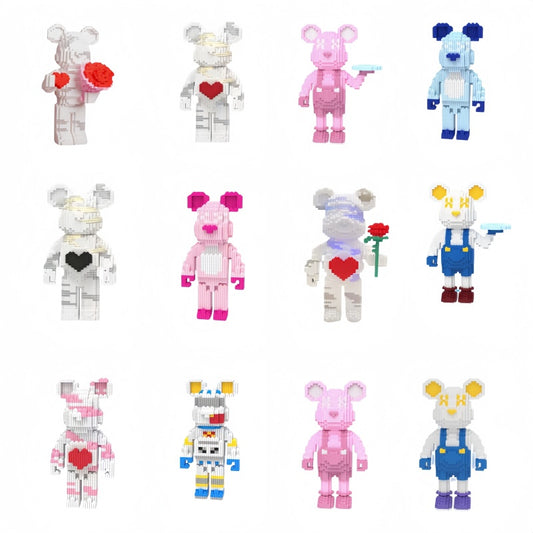 Violent Bear Building Blocks Toy