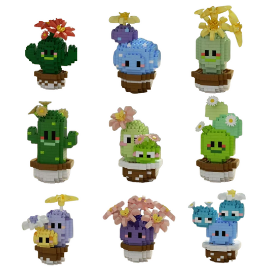 Cactus Building Blocks Toy