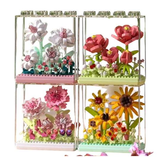 Preserved Flower Building Blocks Toy